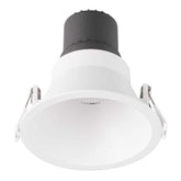 SAL Lighting LED Downlights 92mm Ripple Effect Shield LED Downlight 9w Black, White 3k S9011WW/SFI Lights-For-You S9011WW/WH/SFI